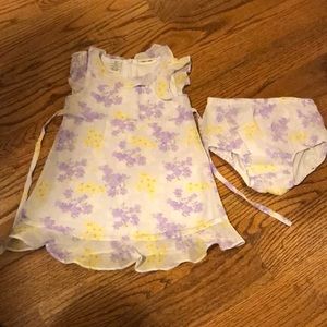 Cherokee Dress with Matching Diaper Cover